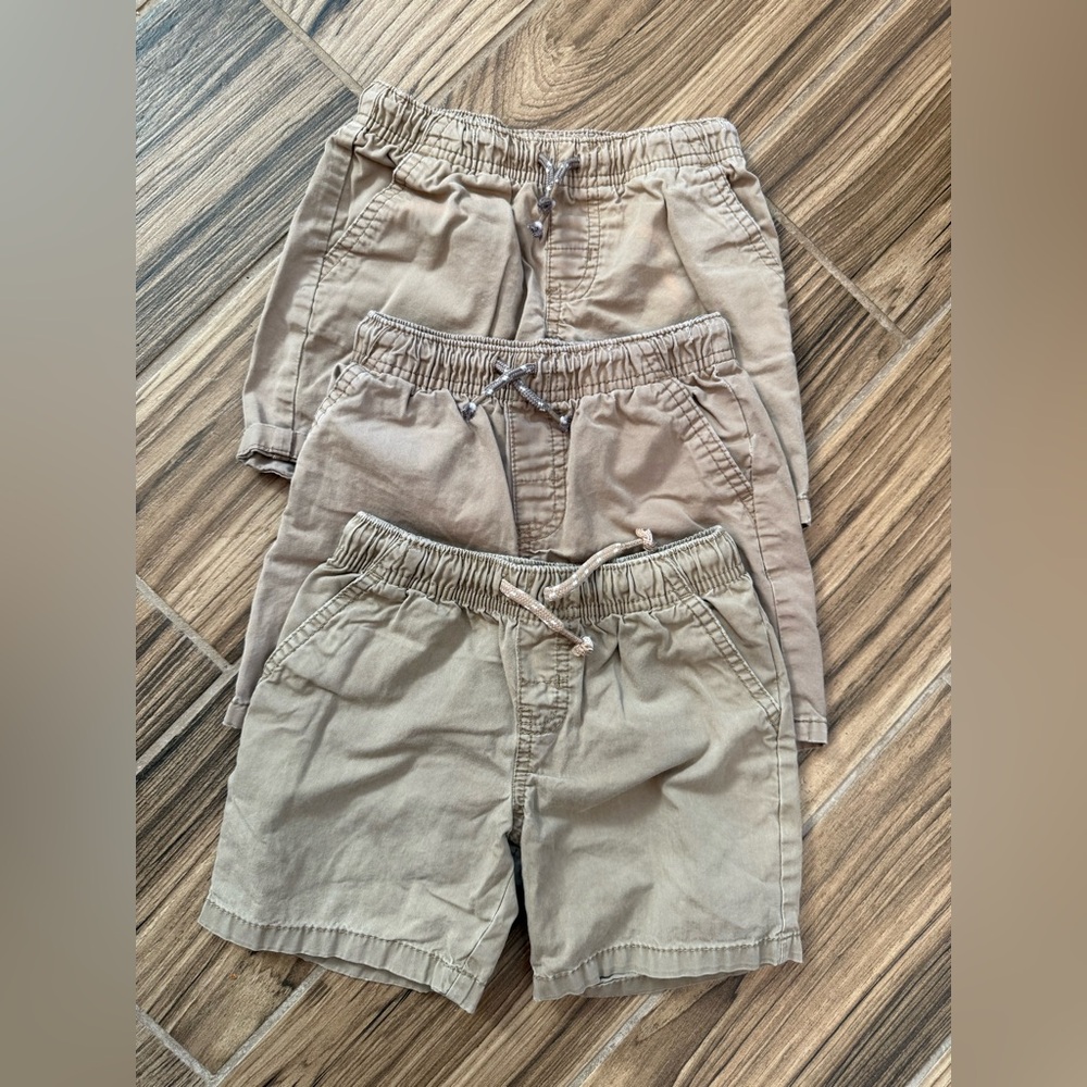 Cat & Jack Tan Shorts Set 4T